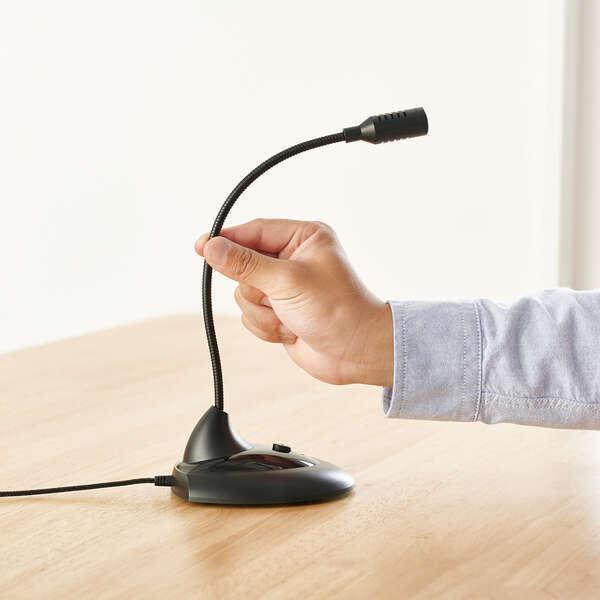 ELECOM（エレコム） スタンドマイク マイク 有線 USB-A スタンド 型