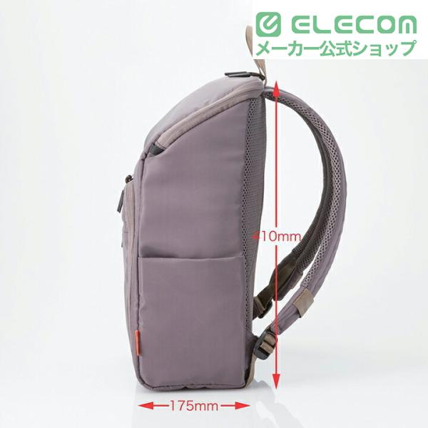 ELECOM（エレコム） バックパック Che'alo 二気室 普段使い ローズ