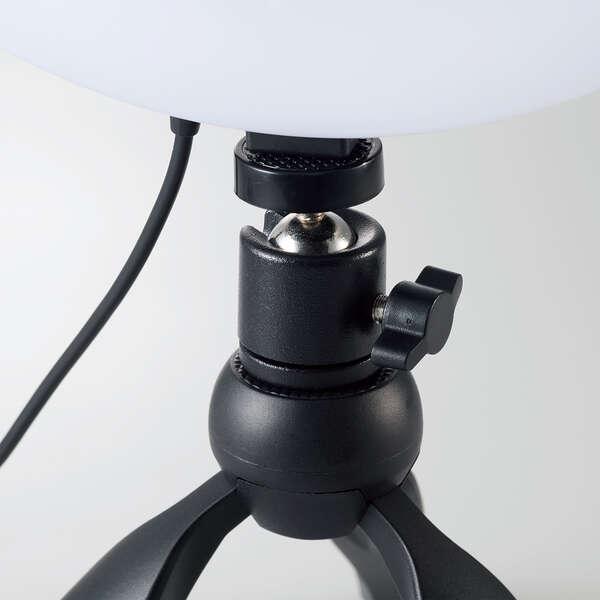 ELECOM エレコム LEDリングライト ミニ三脚スタンド付き 26cm ELECOM エレコム LEDリングライト ミニ三脚スタンド付き 26cm