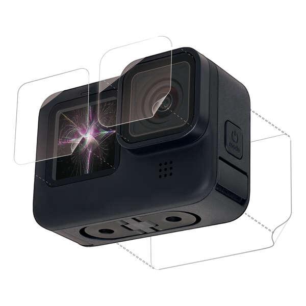 アクションカメラ 用 アクセサリ GoPro HERO9 Black 用 超親水衝撃吸収フィルム 液晶保護 フィルム ゴープロ HERO9 Black┃AC-GP9BFLPAFFG エレコム 在庫処分 | ELECOM | 01