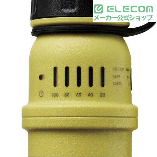 ELECOM（エレコム） モバイルバッテリー NESTOUT 5000mAh 3A C×1＋A×1