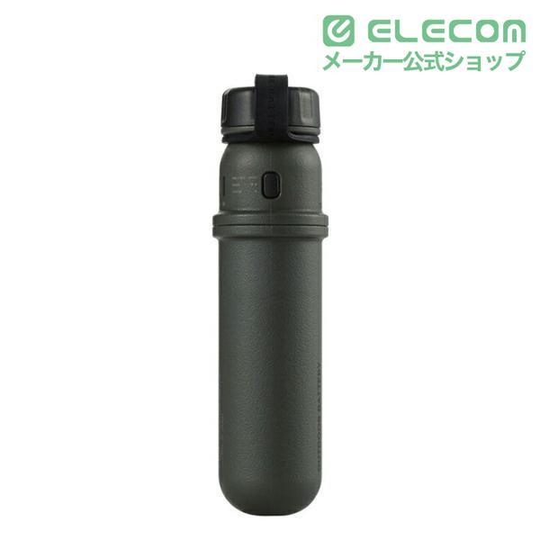 ELECOM（エレコム） モバイルバッテリー NESTOUT 5000mAh 3A C×1＋A×1