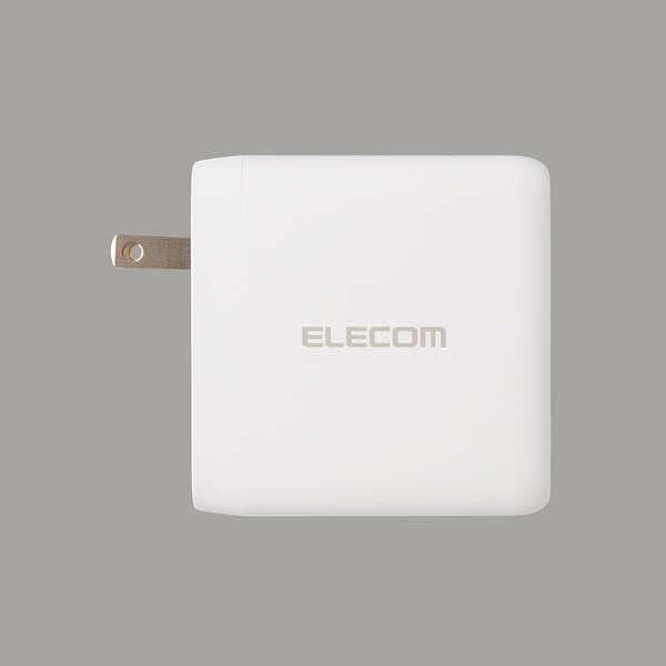 エレコム AC充電器 ノートパソコン スマホ タブレット 超高速充電 100W USB Power Delivery AC 充電器 USB-C1ポート スイングプラグ ホワイト┃EC-YAC04WH｜elecom｜04