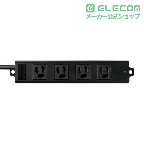 ELECOM（エレコム） 工事用 電源タップ コンセント 延長コード 3ピン4