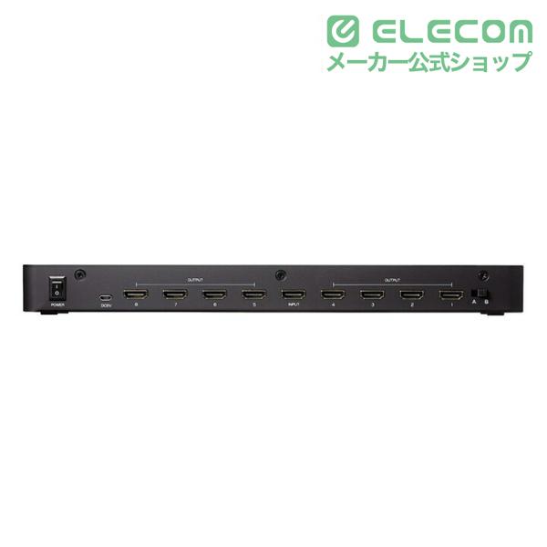 ELECOM（エレコム） HDMI分配器 1入力 8出力 hdmi 分配器 1入力8出力