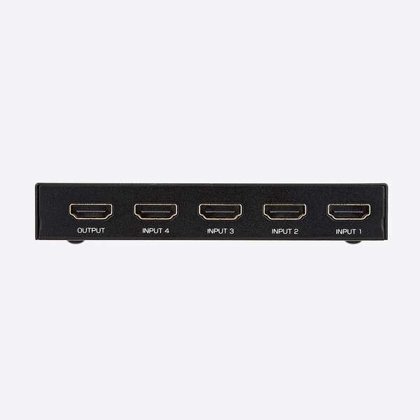 ELECOM（エレコム） HDMI切替器 入力ポート数:4 出力ポート数:1 4K60Hz