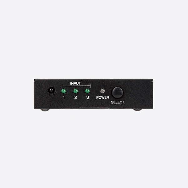HDMI切替器 入力ポート数:3 出力ポート数:1 4K60Hz(18Gbps
