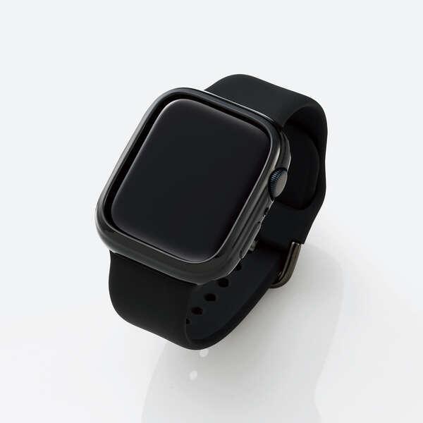 ELECOM（エレコム） Apple Watch 45mm用 ソフトバンパー アップル 