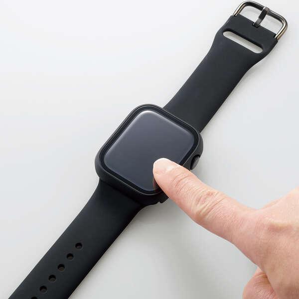 ELECOM（エレコム） Apple Watch series7 45mm 用 フルカバーケース