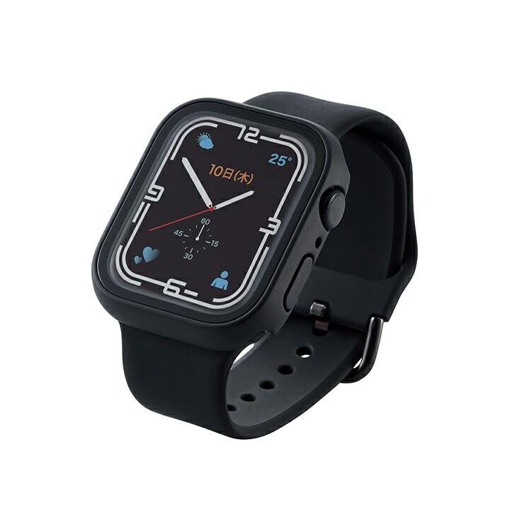 ELECOM（エレコム） Apple Watch series7 45mm 用 フルカバーケース