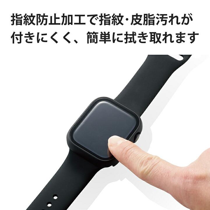 ELECOM Apple Watch series7 45mm 用 ケース セラミックコート  