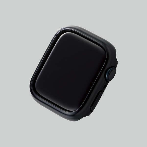 Apple Watch 41mm用 ハードバンパー アップルウォッチ series7 41 mm AppleWatch ブラック┃AW-21BBPPBK アウトレット エレコム わけあり 在庫処分｜elecom｜04