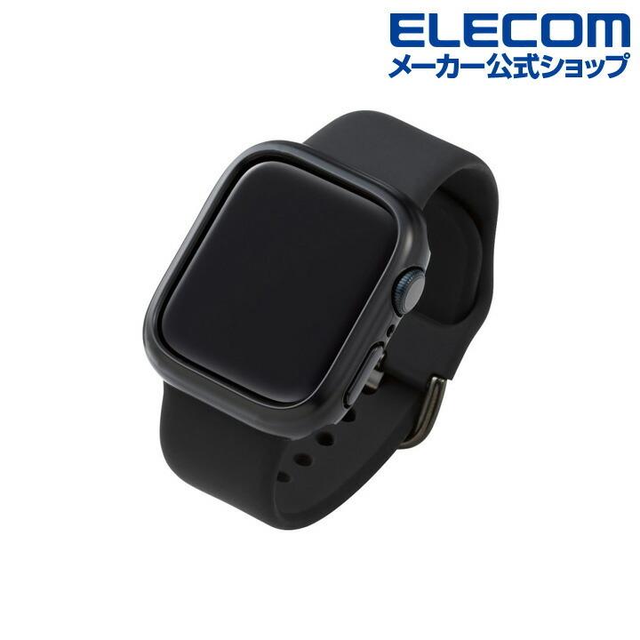 Apple Watch 41mm用 ハードバンパー アップルウォッチ series7 41 mm AppleWatch ブラック┃AW-21BBPPBK アウトレット エレコム わけあり 在庫処分｜elecom｜08