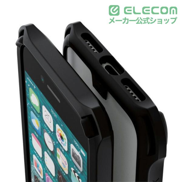ELECOM（エレコム） iPhone SE 第3世代 / 第2世代 ハイブリッドケース