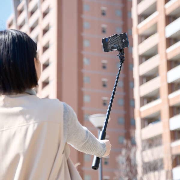 ELECOM（エレコム） スマートフォン 用 スタビライザー スマホを水平に