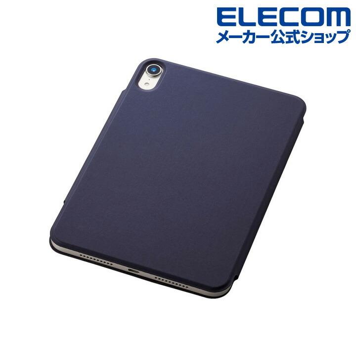 iPad mini 第6世代　ネイビー ELECOM（エレコム） iPad mini 第6世代 2021年モデル 用 超薄型 ソフト