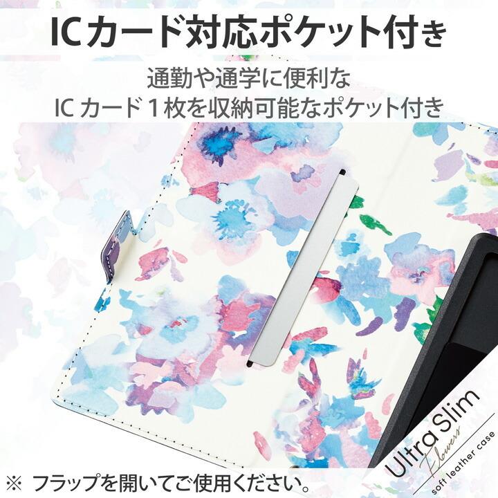 エレコム スマートフォン用 マルチカバー 薄型 磁石付 Lサイズ スライド式 手帳型 薄型 ネイビー┃P-05PLFUSJBU｜elecom｜12