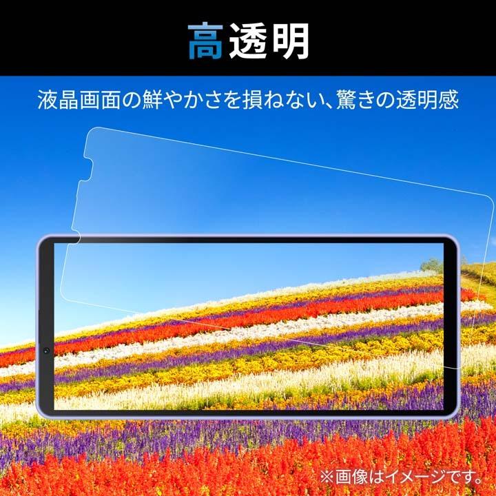 エレコム Xperia 10 IV ( SO-52C / SOG07 ) 用 フィルム 指紋防止 高透明 Xperia10 IV エクスペリア10 4 液晶 保護フィルム┃PM-X222FLFG｜elecom｜06