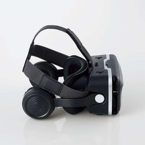 ELECOM VRゴーグル ヘッドフォン一体型 ELECOM エレコム VRゴーグル ヘッドホン一体型 4.8〜7.0インチの