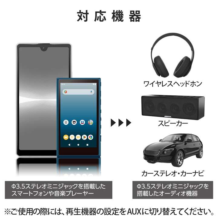 エレコム オーディオケーブル φ3.5 ステレオミニ アルミコネクタ タイプ 0.5m AUXケーブル φ3.5-φ3.5 アルミコネクタ 0.5m ブラック┃AX-35MA05BK | ELECOM | 11