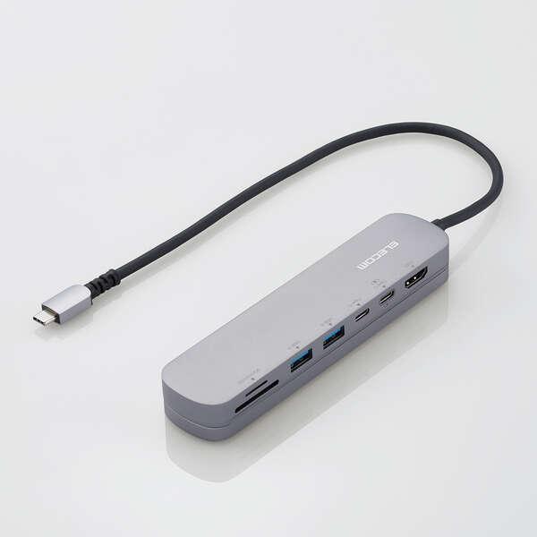 ELECOM ドッキングステーション アルミボディ Type-C USB3.1 ELECOM ドッキングステーション アルミボディ Type-C USB3.1