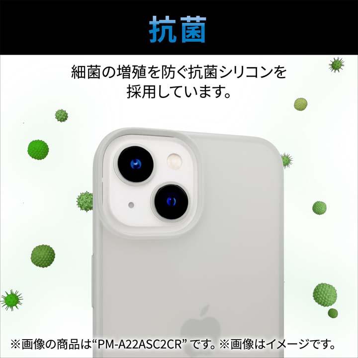 エレコム iPhone 14 用 シリコンケース 抗菌 iPhone14 / iPhone13 6.1インチ シリコン ケース カバー ブラック┃PM-A22ASC2BK｜elecom｜10