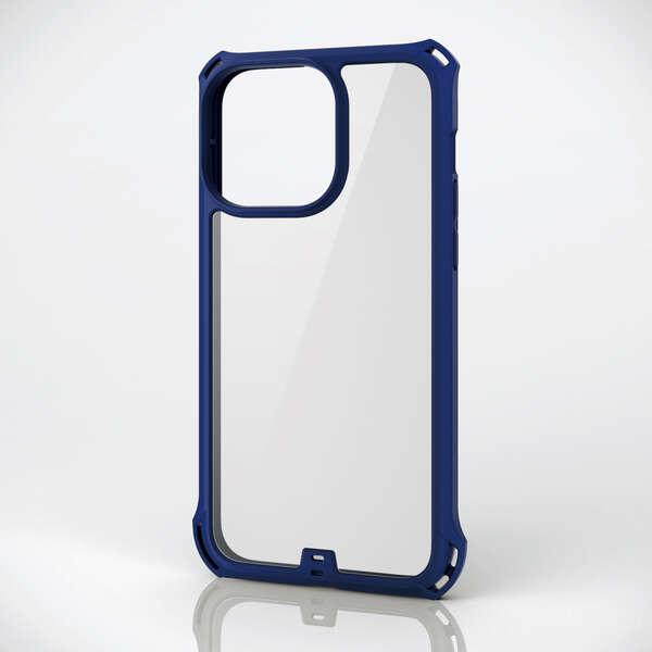 ELECOM エレコム iPhone 14 Pro Max 用 ZEROSHOCK フレームカラー 6.7