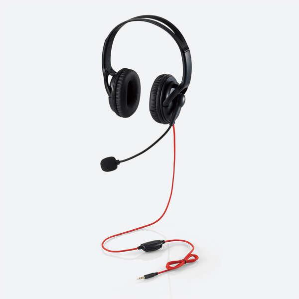 ELECOM エレコム ゲーミング 有線 ヘッドセット 両耳小型 4極 ELECOM エレコム ゲーミング 有線 ヘッドセット 両耳小型 4極