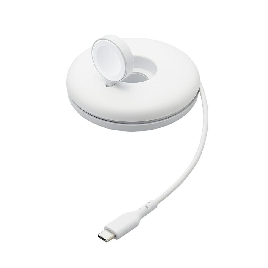 エレコム Apple Watch磁気充電ケーブル 高速充電対応 スタンドタイプ 