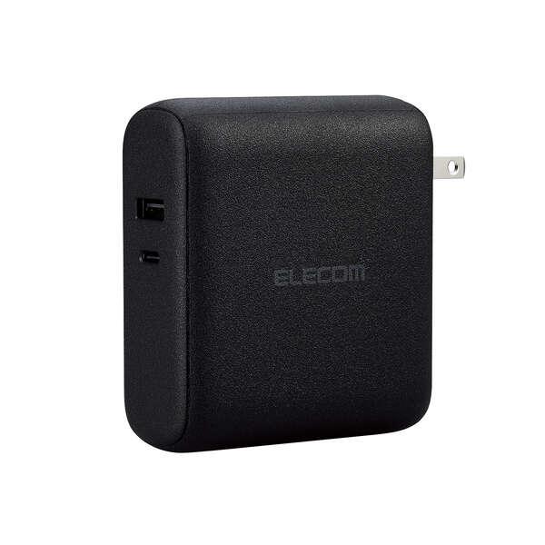 ELECOM（エレコム） モバイルバッテリー AC充電器 一体 ケーブル無し