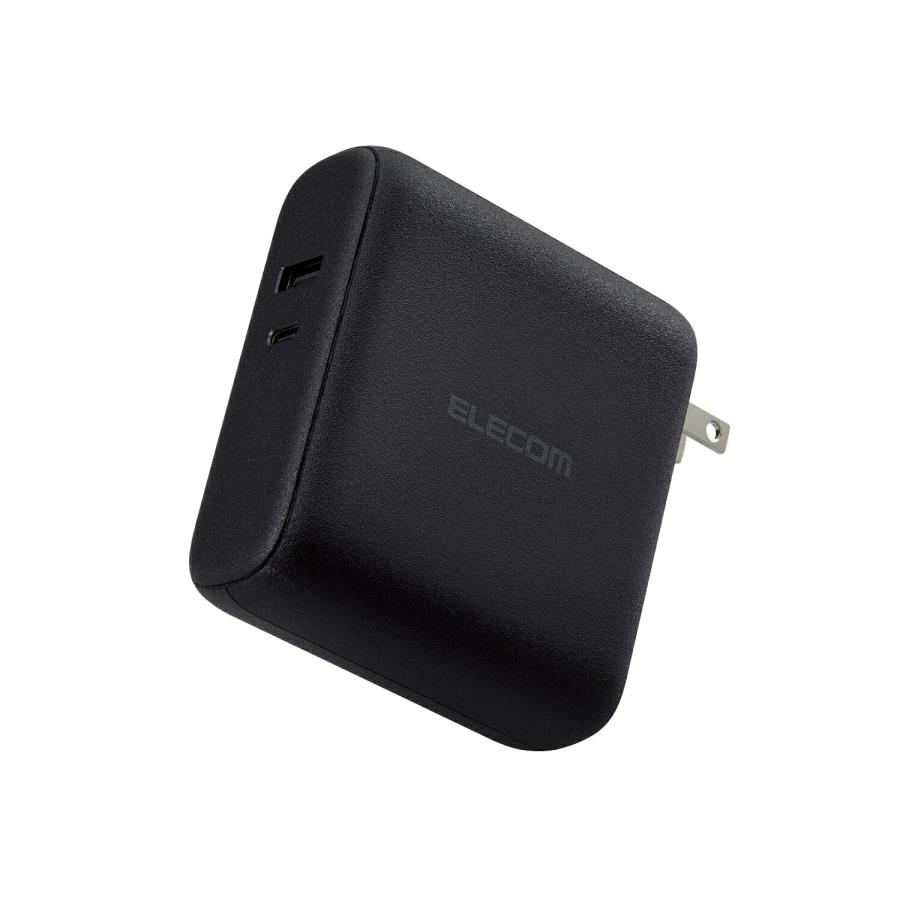 ELECOM（エレコム） モバイルバッテリー AC充電器 一体 ケーブル無し