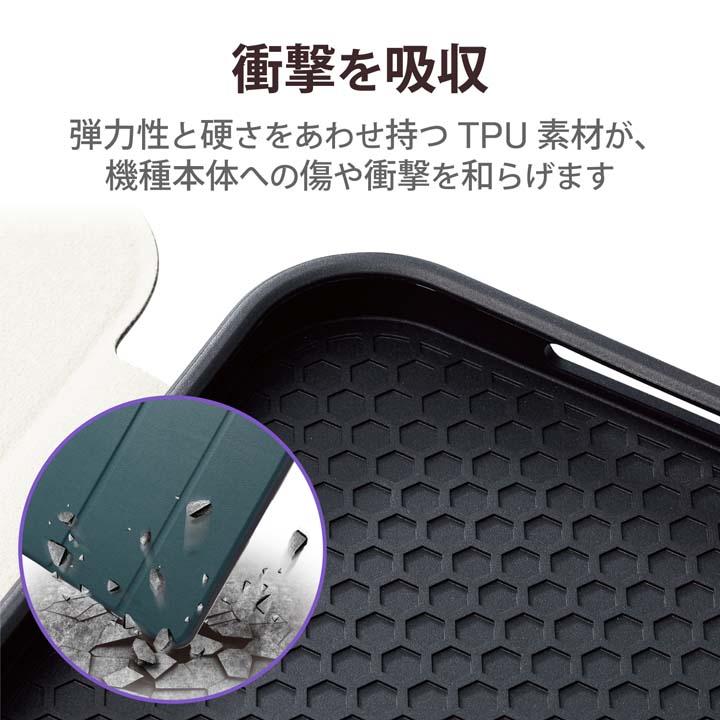 ELECOM（エレコム） iPad 用 フラップケース スリープ対応 第10世代