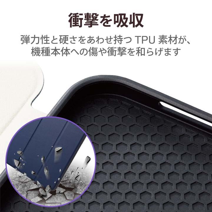 ELECOM（エレコム） iPad 用 フラップケース スリープ対応 第10世代