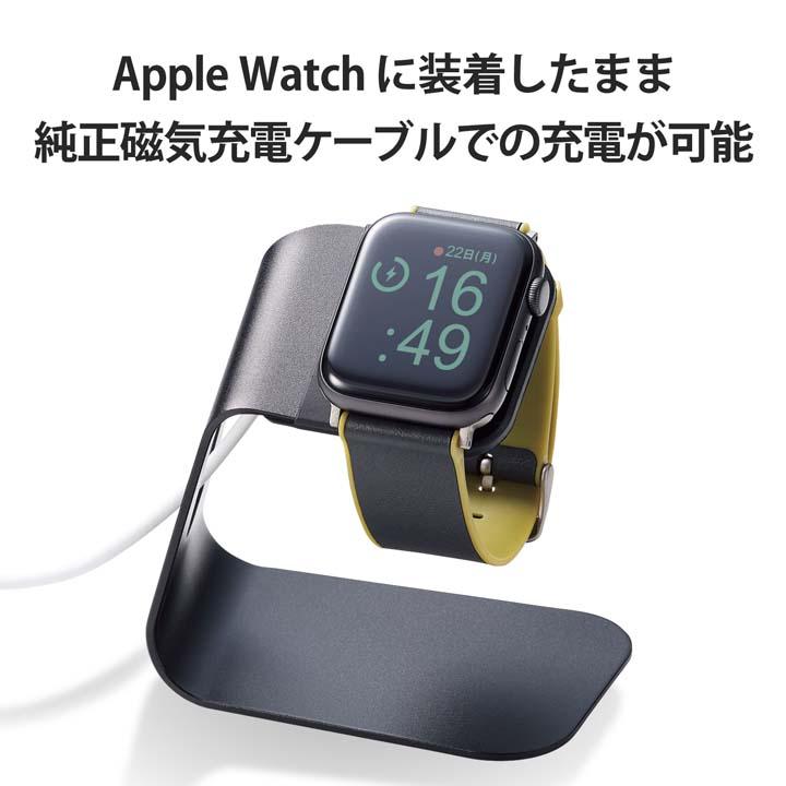 Apple Watch 45/44/42mm MINIO ハイブリッドレザーバンド スモーキーブラック×オリーブグリーン┃AW-45BDMNOBK アウトレット エレコム わけあり 在庫処分｜elecom｜12