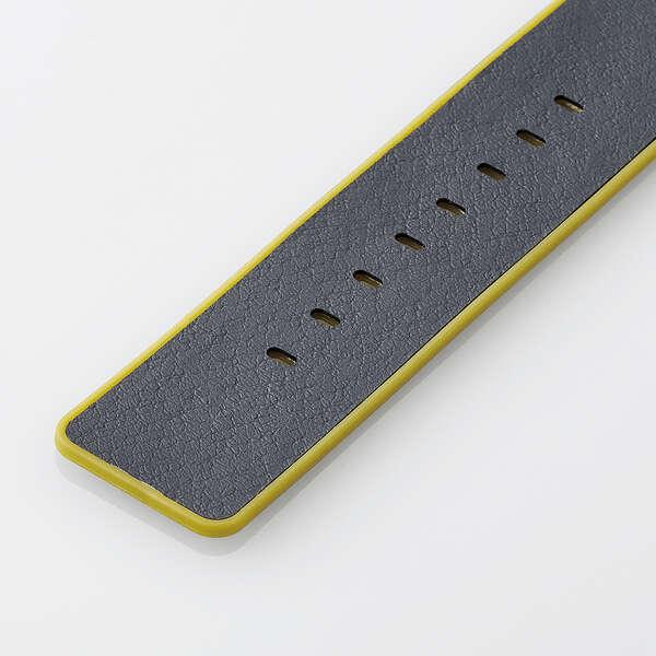 Apple Watch 45/44/42mm MINIO ハイブリッドレザーバンド スモーキー  