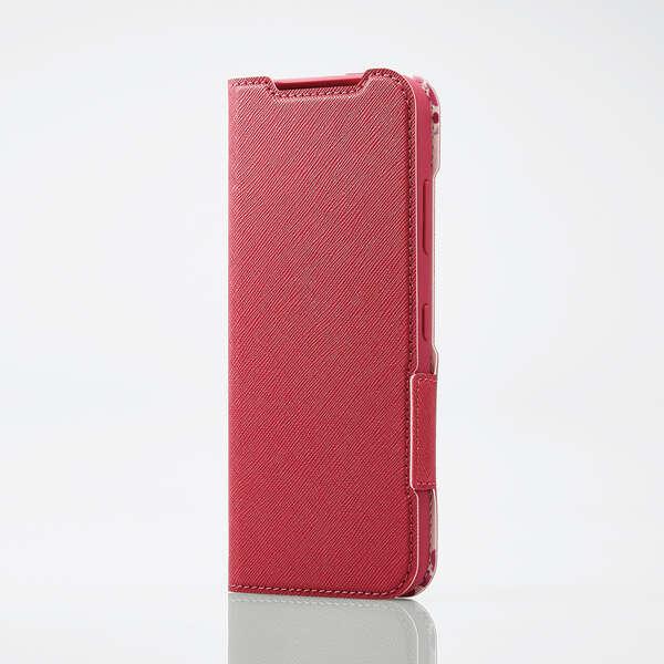 ELECOM（エレコム） かんたんスマホ3 用 ソフトレザーケース 薄型 磁石