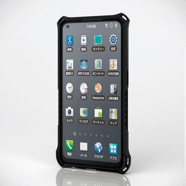 ELECOM（エレコム） OPPO Reno7 A OPG04 用 ZEROSHOCK グリップ