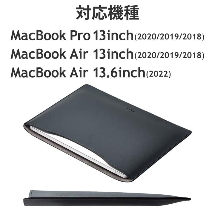 ELECOM エレコム MacBook 用 レザースリーブケース 13インチ ELECOM エレコム MacBook 用 レザースリーブケース 13インチ