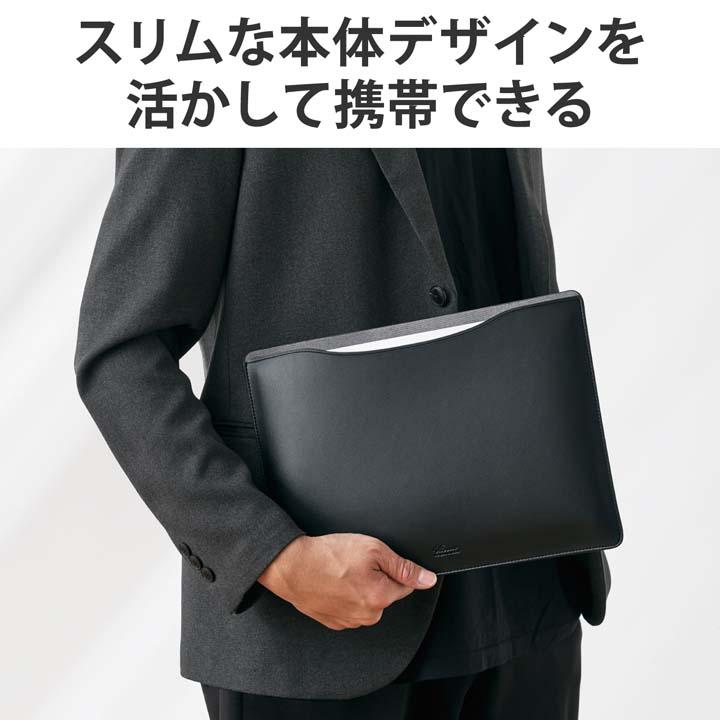 KILLSPENCERレザーラップトップスリーブ13インチMacBookAir ELECOM（エレコム） MacBook 用 レザースリーブケース 13インチ ノート