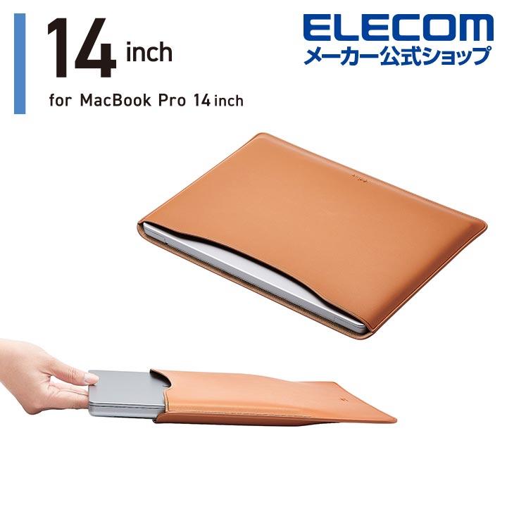 ELECOM エレコム MacBook 用 レザースリーブケース 14インチ Pro ELECOM エレコム MacBook 用 レザースリーブケース 14インチ Pro