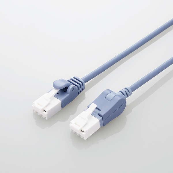 新品 LANケーブル cat6A青2ドラム Amazon.co.jp: エレコム LANケーブル CAT6A 7m 爪折れ防止