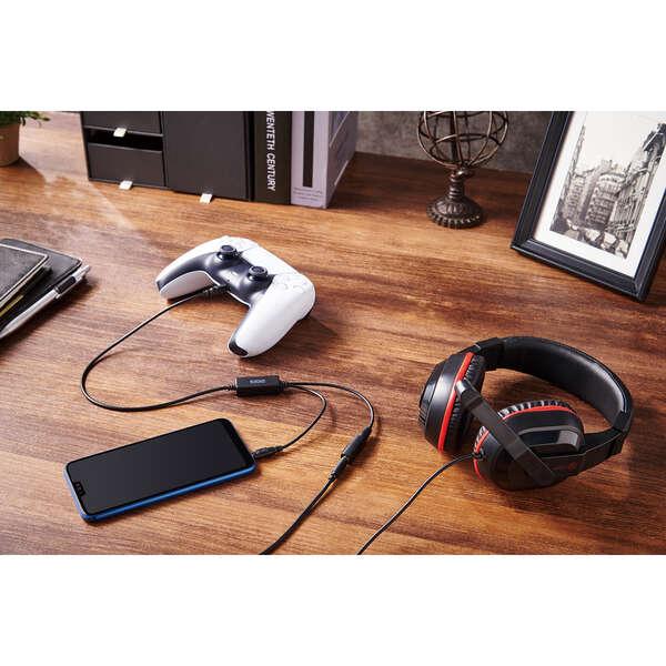 ELECOM エレコム ゲーム向けヘッドセット 両耳 小型 4極 ELECOM エレコム ゲーム向けヘッドセット 両耳 小型 4極