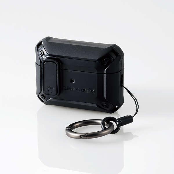 ELECOM エレコム AirPods Pro 第2世代 用 ZEROSHOCK Lockケース