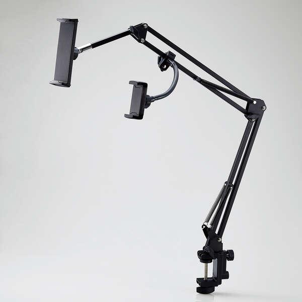 ELECOM（エレコム） タブレット 用 スタンド 端末2台を自由に位置調節