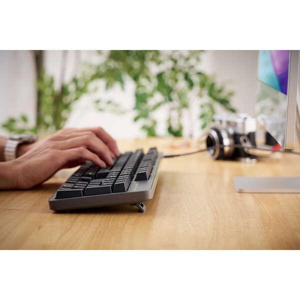 ELECOM（エレコム） 赤軸 フルサイズ 有線 メカニカル フルキーボード