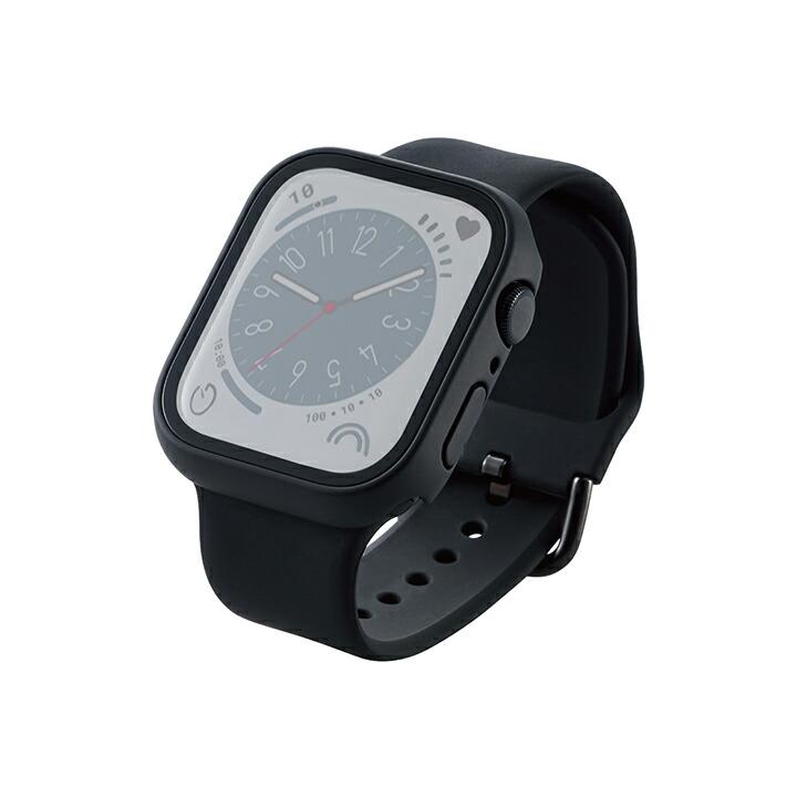 ELECOM エレコム Apple Watch 45 mm 用 フルカバーケース プレミアム 