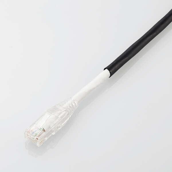 エレコム Cat6A対応 LANケーブル 屋外対応 80m ランケーブルLAN ケーブル 80.0m ブラック LD-GPAOS/BK80 | ELECOM | 04