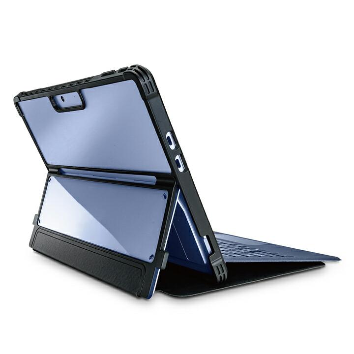 ELECOM Surface Pro 9 用 ハイブリッドケース フラップ付 衝撃 ELECOM Surface Pro 9 用 ハイブリッドケース フラップ付 衝撃