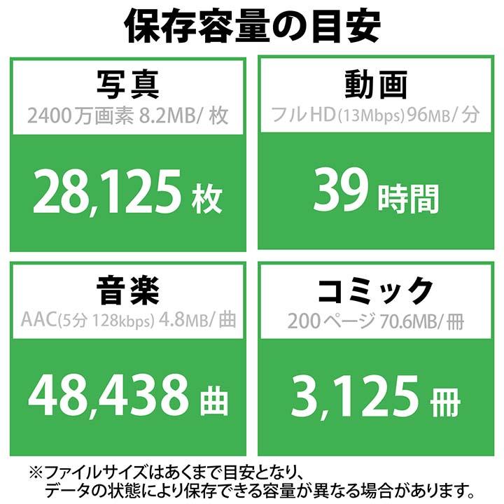 エレコム 外付け ポータブル SSD キャップ式 USB3.2(Gen2)対応 小型 ホワイト 250GB ESD-EMC0250GWH