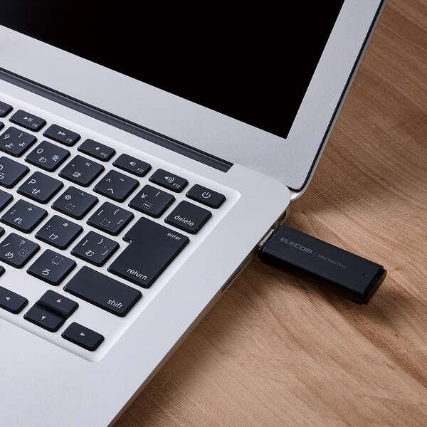 ELECOM（エレコム） 外付け ポータブル SSD キャップ式 USB3.2(Gen2